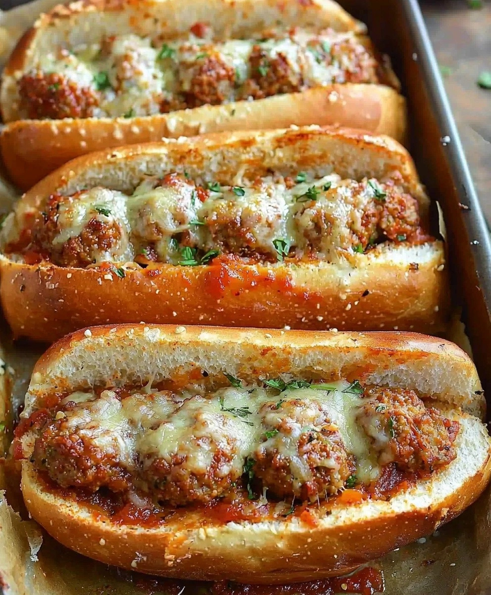 Meatball Sub Sandwiches